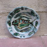 Ceramic plate from Vallauris