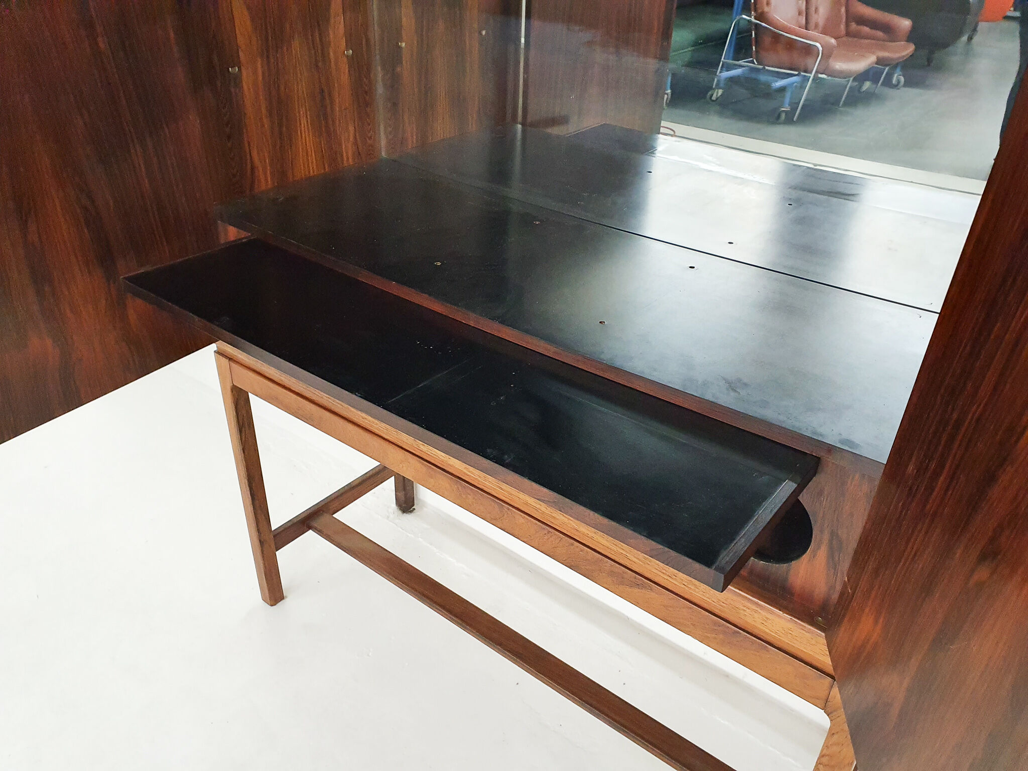 Rosewood bar cabinet by Torbjørn Afdal for Mellemstrands Møbelfabrik, Norway, 1960s