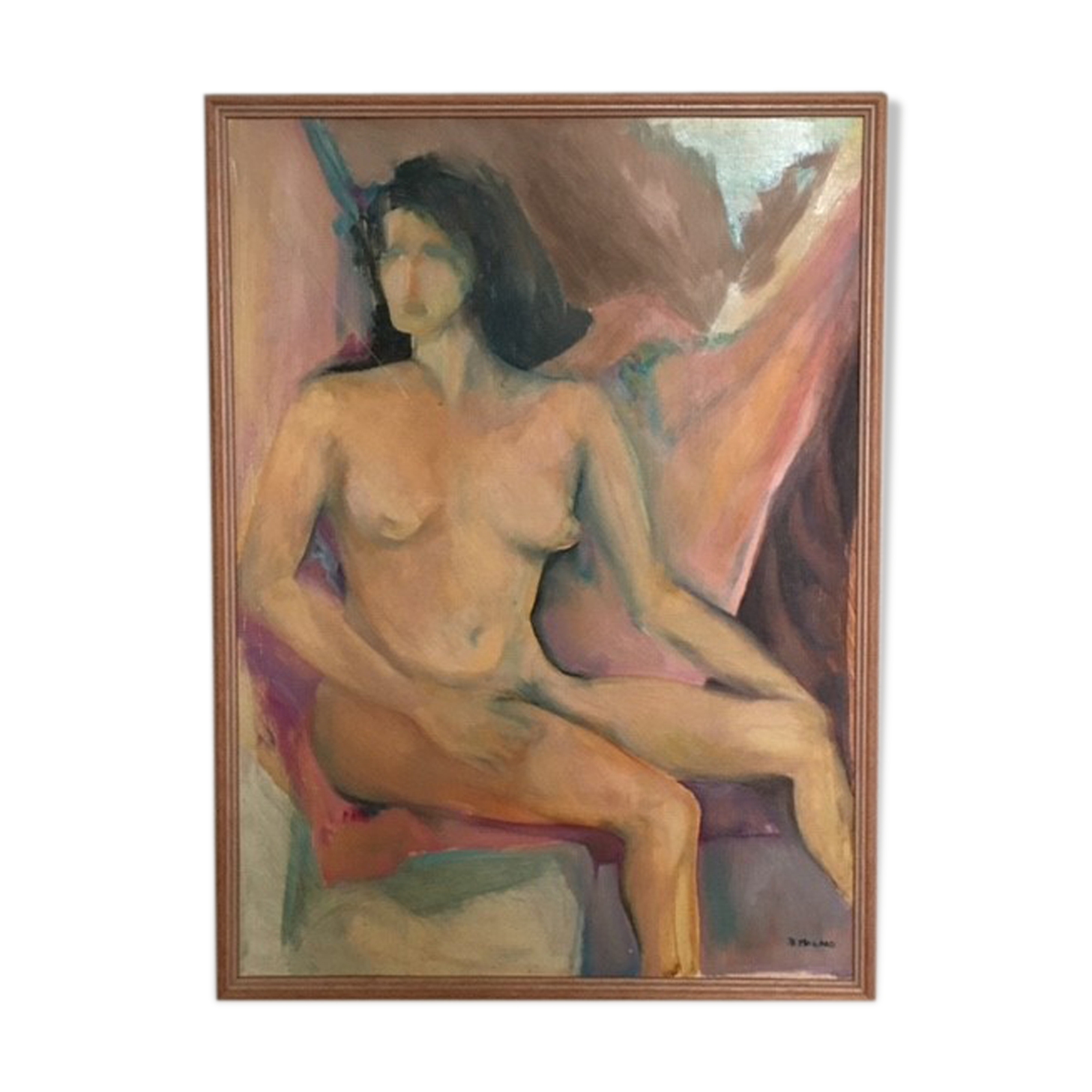 Female nude table