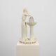 Art Deco Vichy Advertising Lamp in Plaster, Belgium 1930s