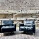 Paire de fauteuils de George Nelson