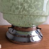 Green Clichy glass luminaire
