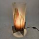 Italian table lamp with leaf theme