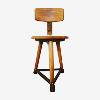 Chaise d'atelier Ama elastic round (413)