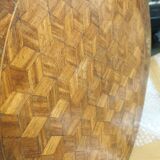 Side table louis xv in marquetry