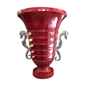 lampe art deco en céramique