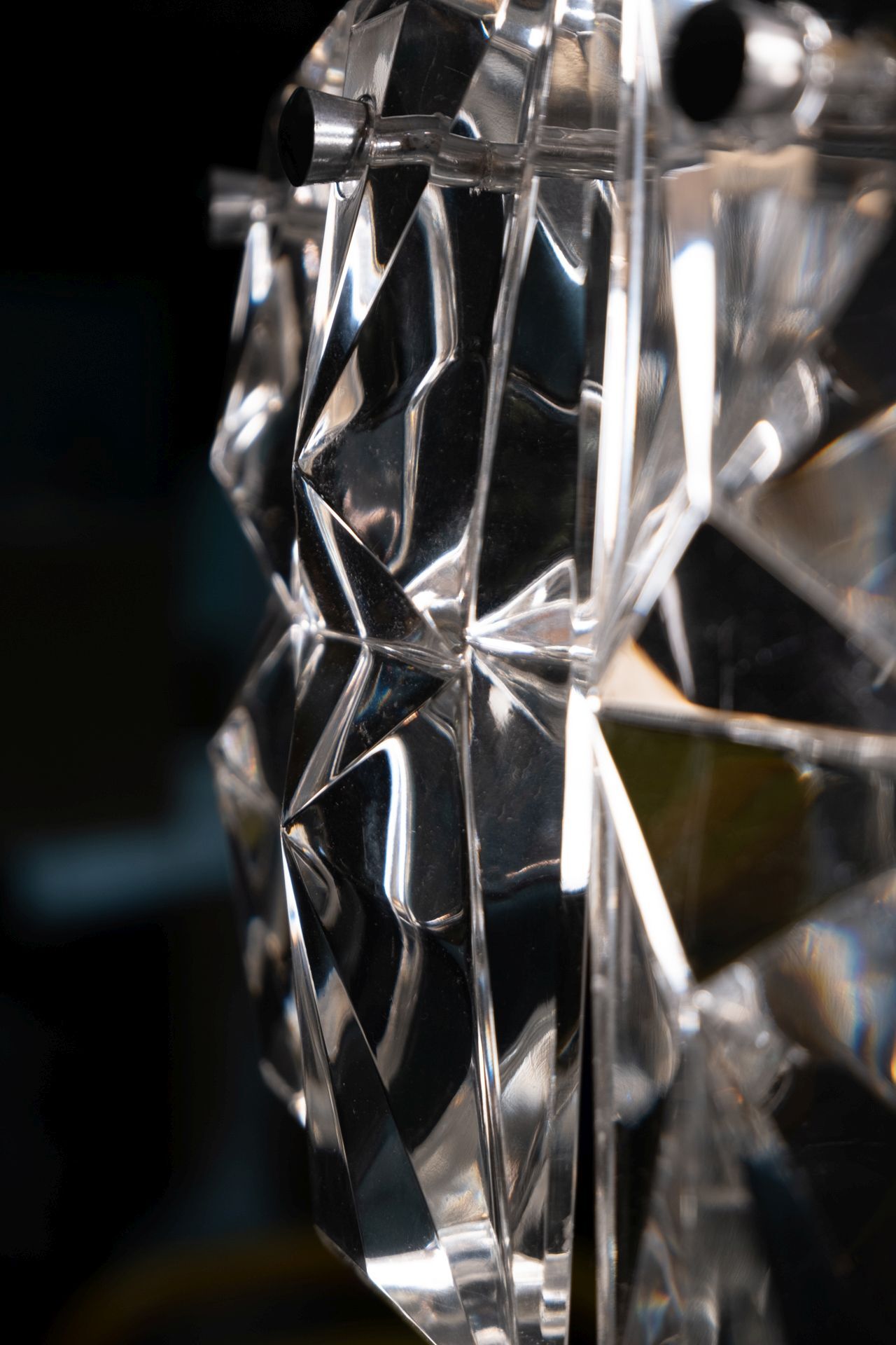 Kinkeldey 6 Tiered Chrystal Chandelier, 1970s