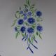 Vintage Badonviller Francine model 2008117 serving platter with round dome