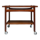 Vintage Danish trolley / serving cart designed by Hans J. Wegner