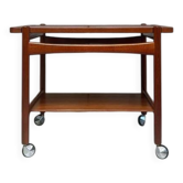 Vintage Danish trolley / serving cart designed by Hans J. Wegner