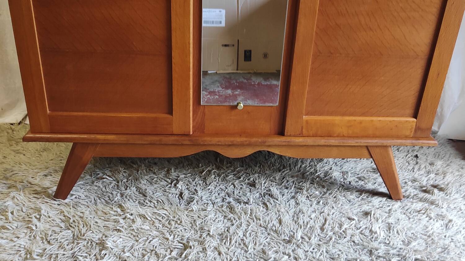 Armoire vintage pieds compas - années 50/60