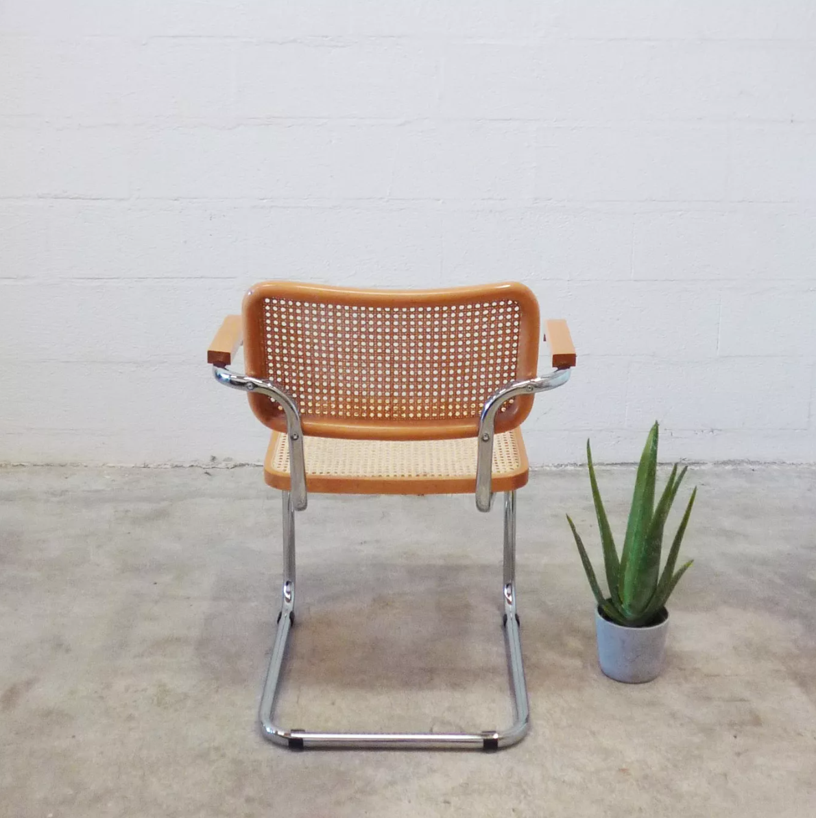 2 fauteuils B64 Marcel Breuer Italy 1990