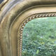 Miroir ancien doré 63x49cm
