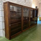 Large glass library