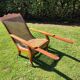 Colonial armchair from Bali, or the plantation chair