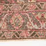 3x13 Red & Pink Vintage Runner Rug, 91x399Cm