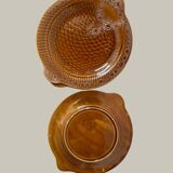 Lot de 6 assiettes plates forme poisson