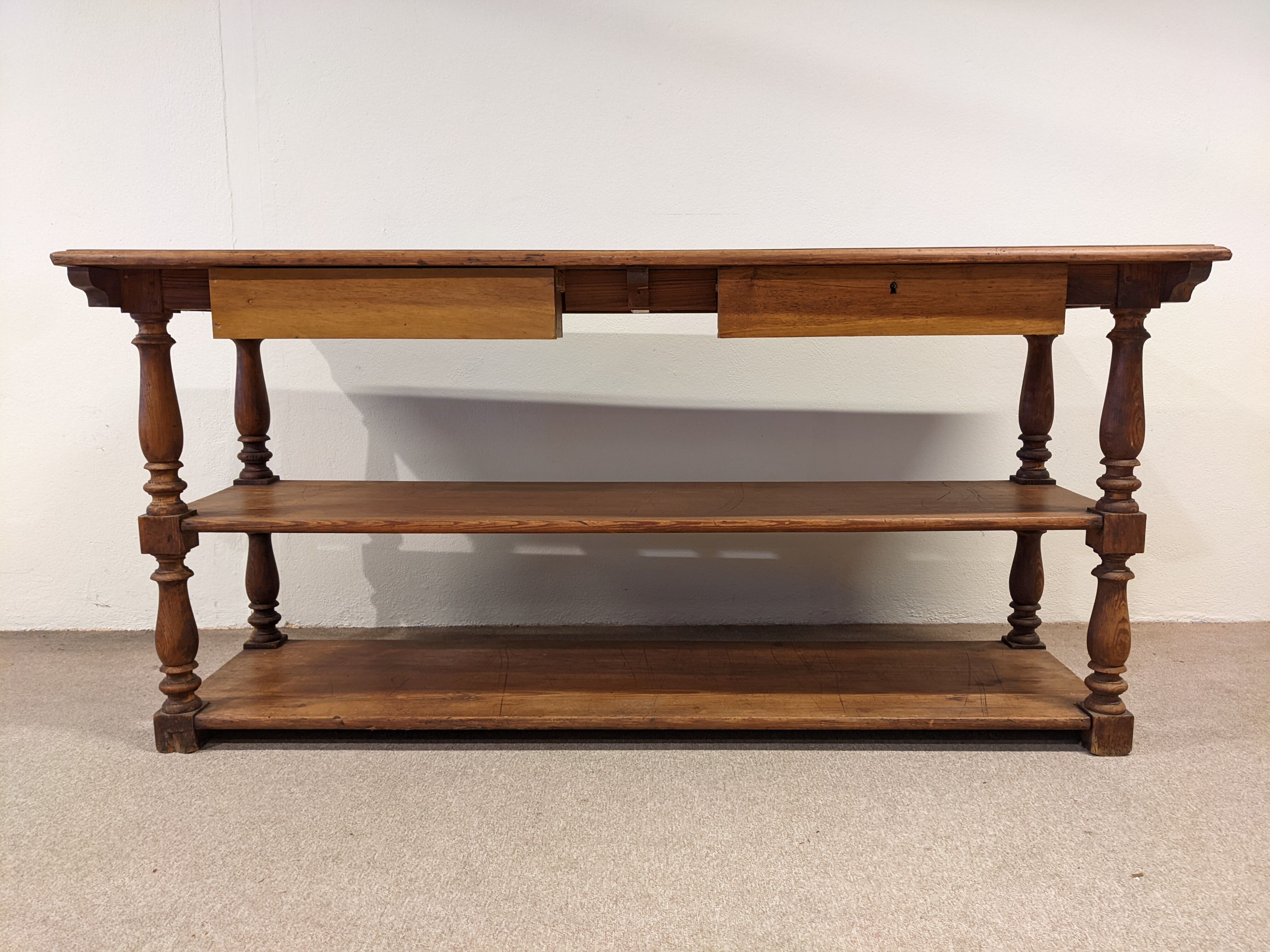 Table de drapier ancienne