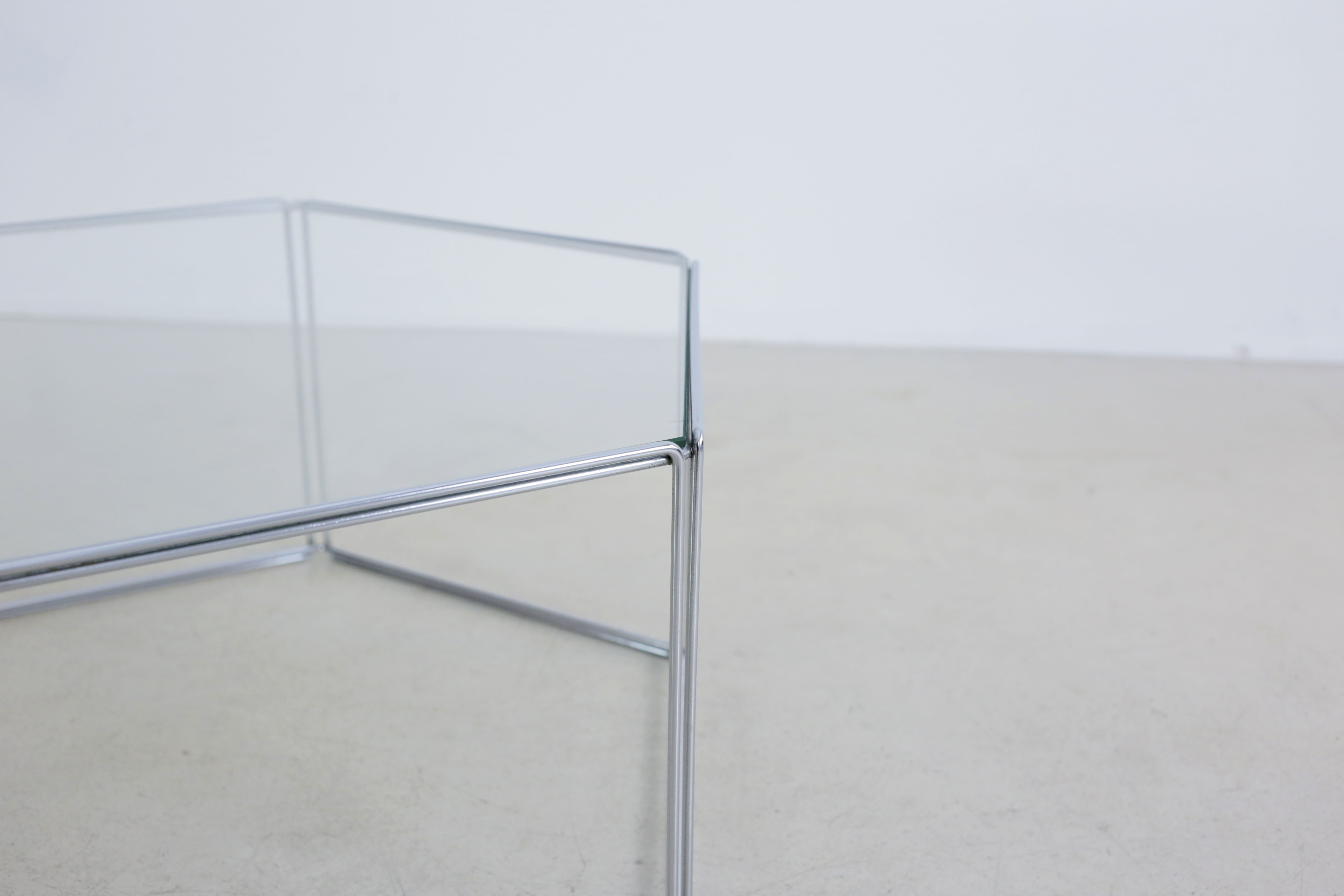 Steel wire table from the 80s