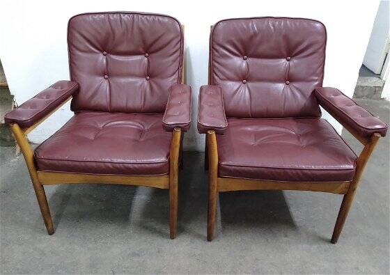 2x Göte Möbler Fauteuils
