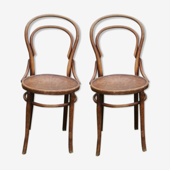 Bistro chairs pair