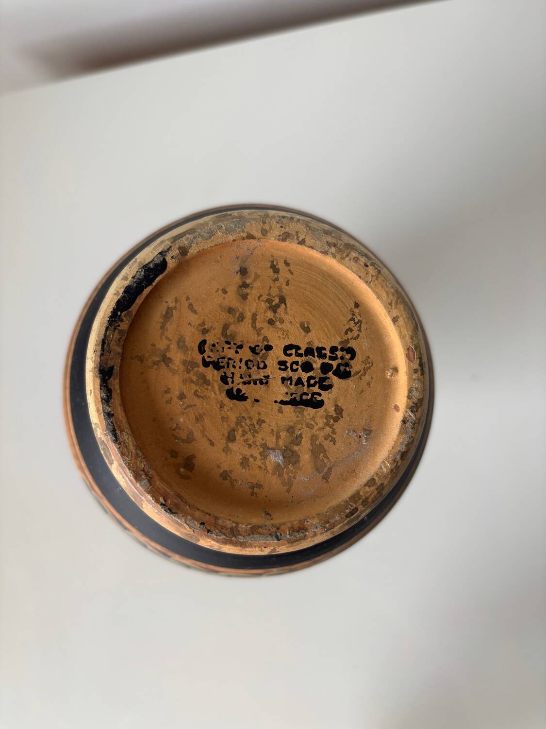 Antique pottery amphora style vase / pitcher – Ancient Greek decor