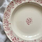 Plat rond en terre de fer "Aster" Longchamp