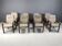Vintage bentwood dining chairs set of 8 - 1993