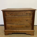 Small vintage wooden chest of drawers 3 drawers
