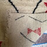 Moroccan Berber rug decorated 250cmx150cm