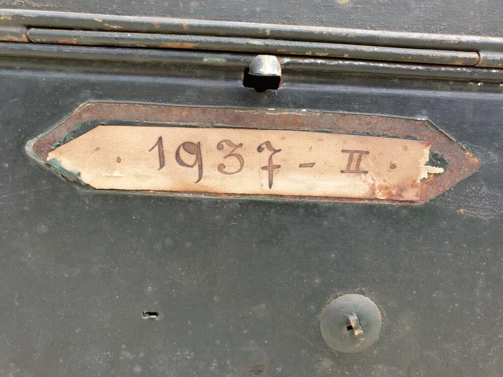 Lot 7 metal cartonniers 1920 André Labbé