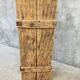 Coffre ancien table basse XIXe siècle 57x152 cm