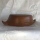 Saladier vintage en teck design scandinave