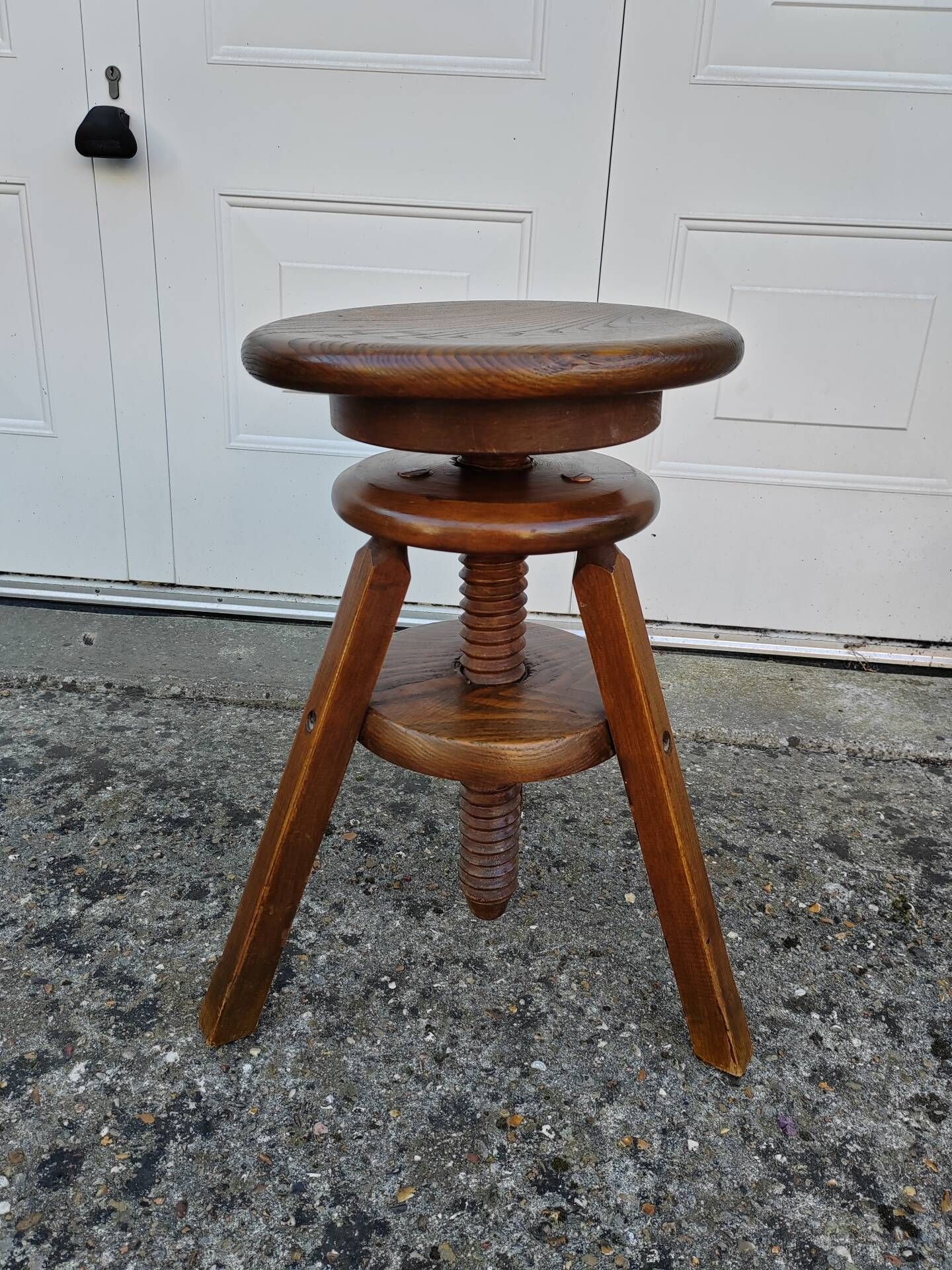 Tabourets à vis vintage 