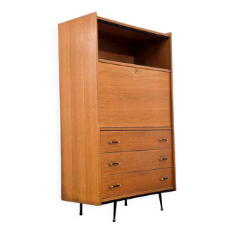 Scandinavian design teak secretary - 1960s