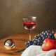 Tableau HST Elena Gualtierotti (born in 1961) "Still Life with Fruits"