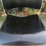 Set of 6 David Rowland Black Chairs 40/4