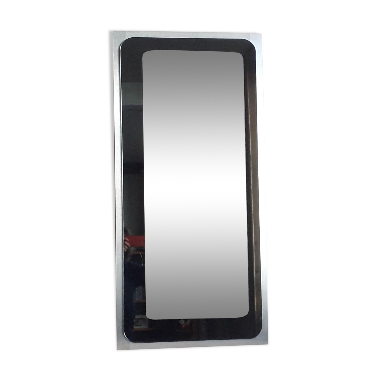 70s two-tone mirror - 97x46cm