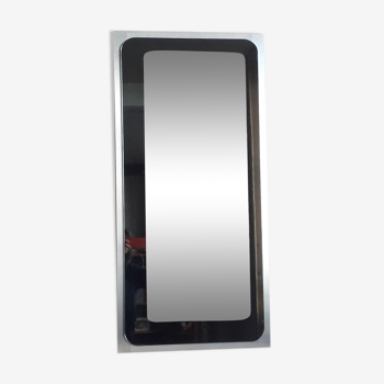70s two-tone mirror - 97x46cm