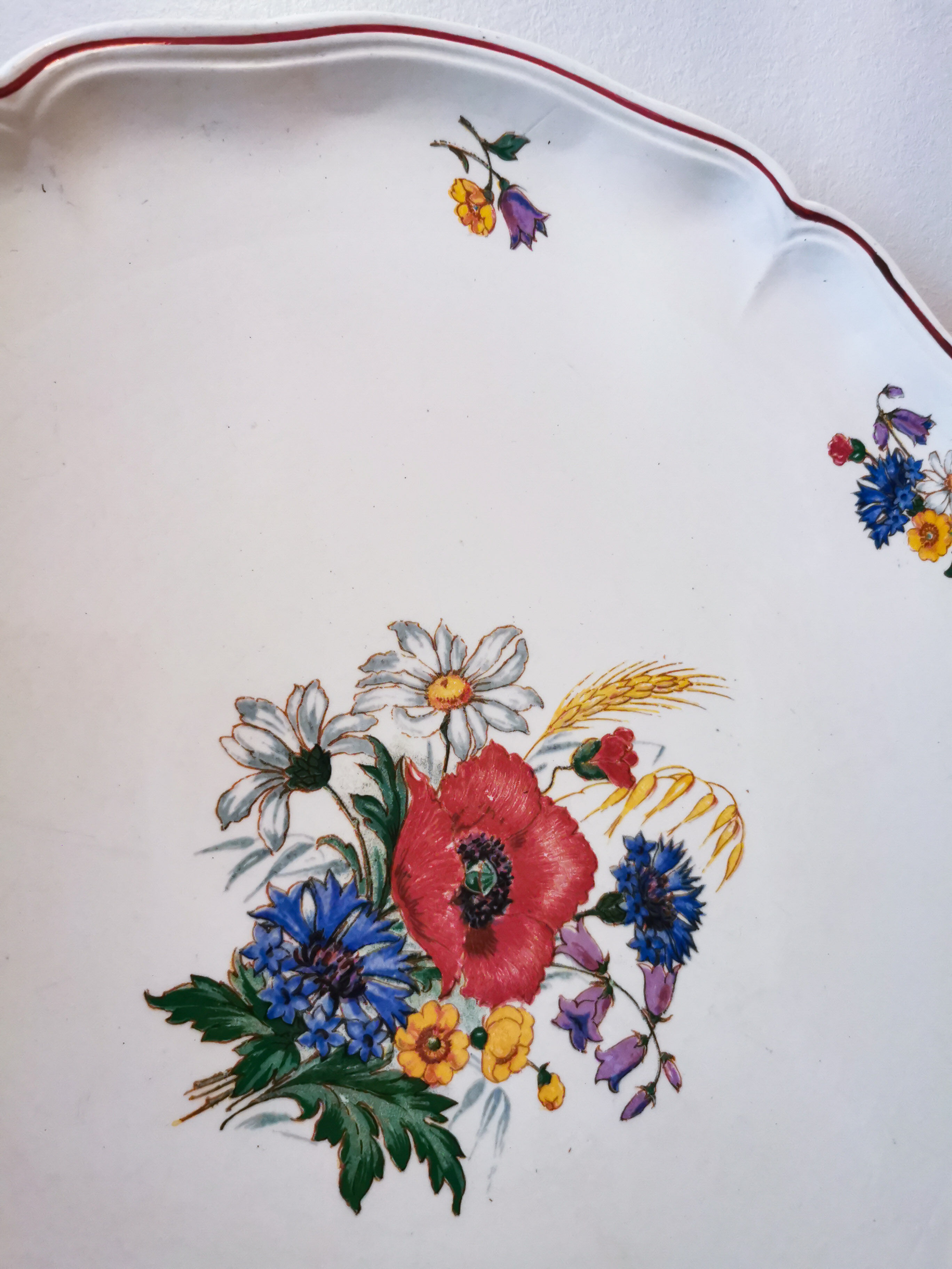 Serving dish Sarreguemines Agreste
