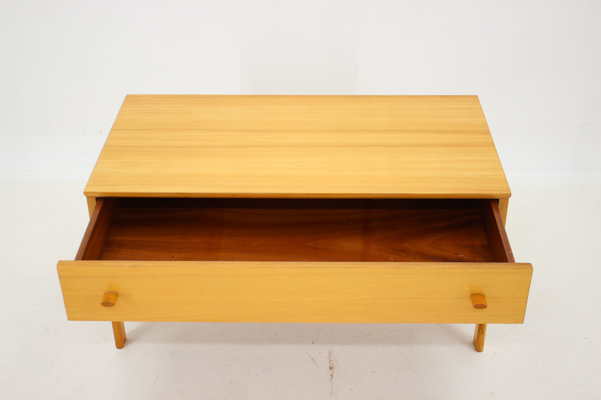 1970s Birch Chest of Drawer, Czechoslovakia