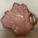 Empty pocket baguier leaf rose gold