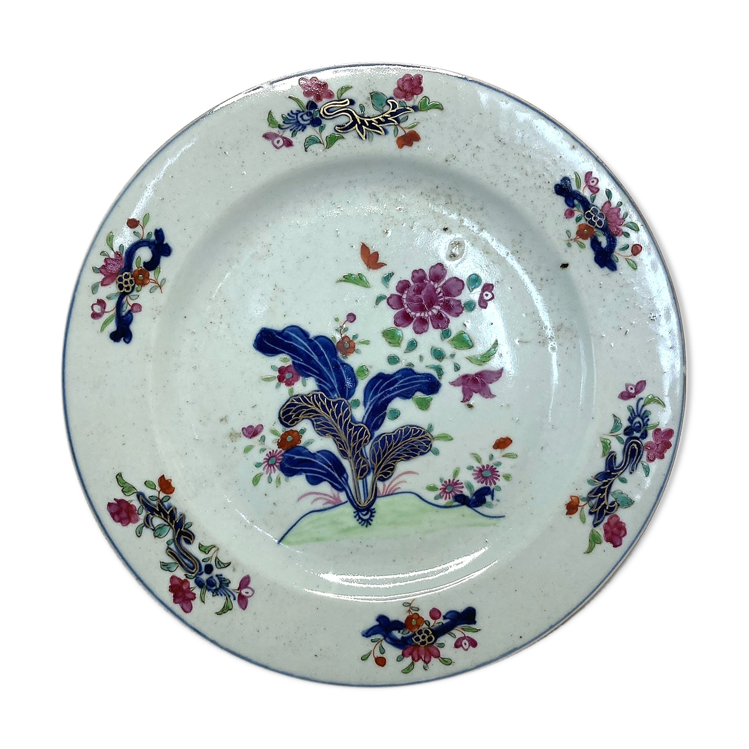 Compagnie des Indes assiette porcelaine de Chine XVIIIème