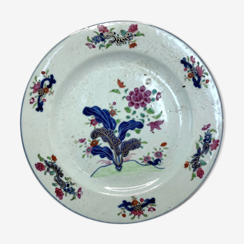 East India Company, porcelain plate of China XVIIIth