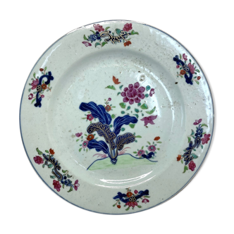 East India Company, porcelain plate of China XVIIIth