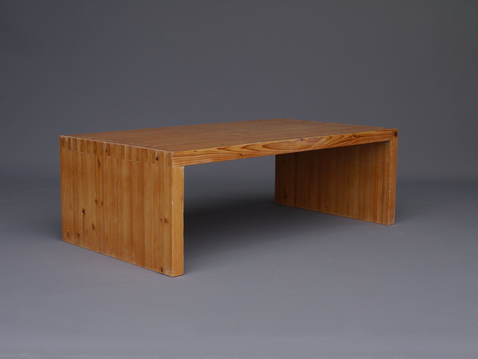 Pine Table by Ate van Apeldoorn for Houtwerk Hattem, 1960s