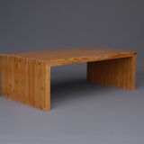 Pine Table by Ate van Apeldoorn for Houtwerk Hattem, 1960s