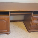 Large oak desk