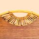 Janine Abraham Rattan Tripod Coffee Table
