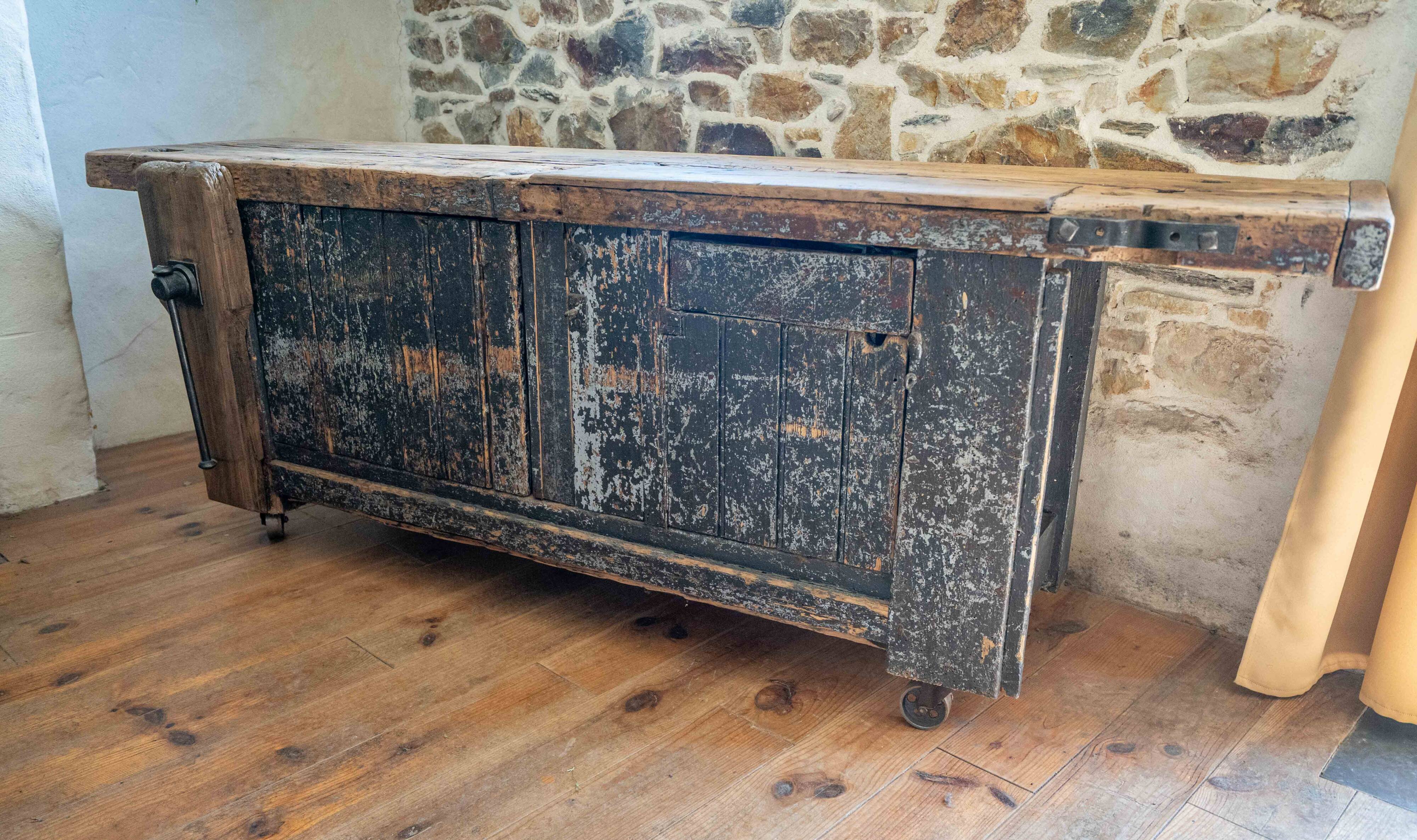 Restored old blacksmith's workshop